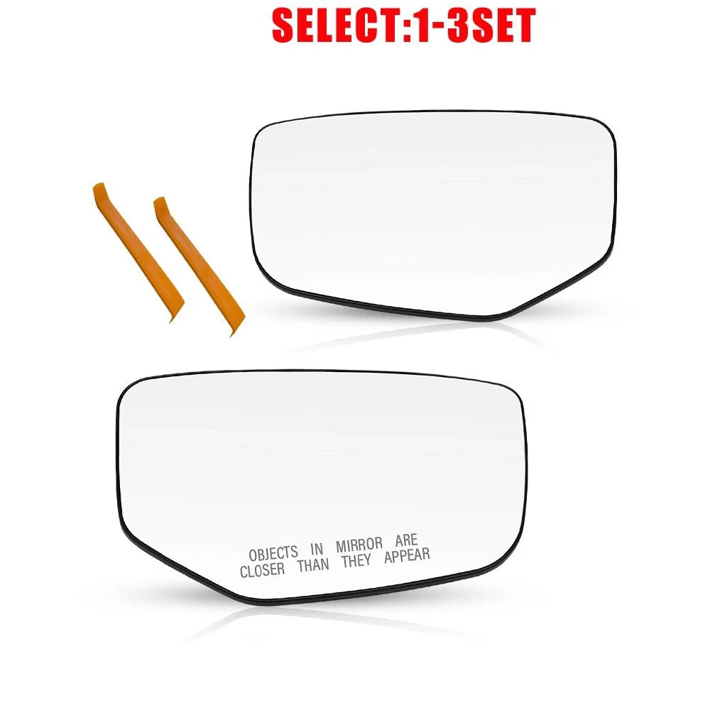 2X Heated Mirror Glass for Honda Accord (2008–2012) Left Right Side Convex