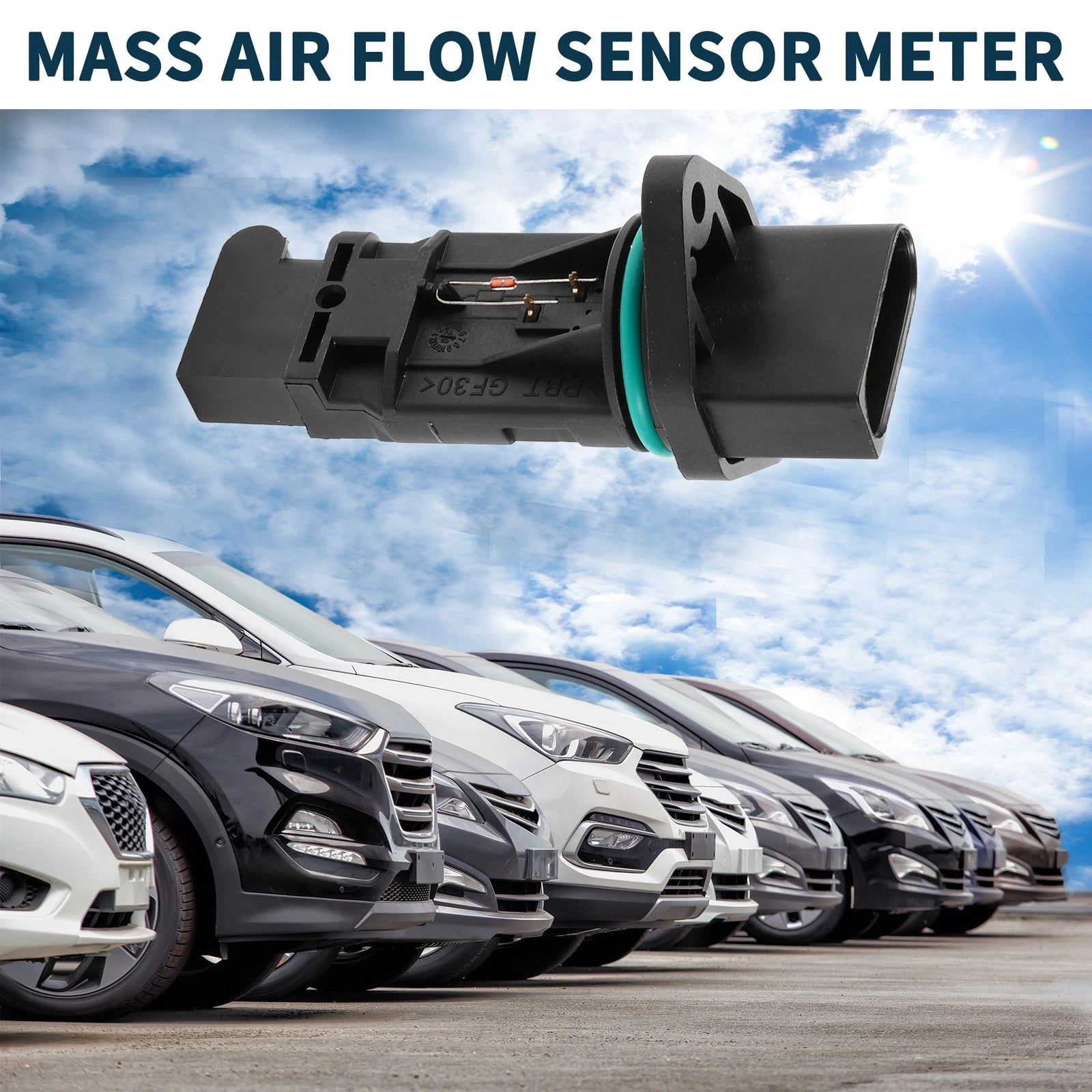 Mass Air Flow Sensor for Audi A4, TT Quattro (2000–2006) MAF 06A906461A