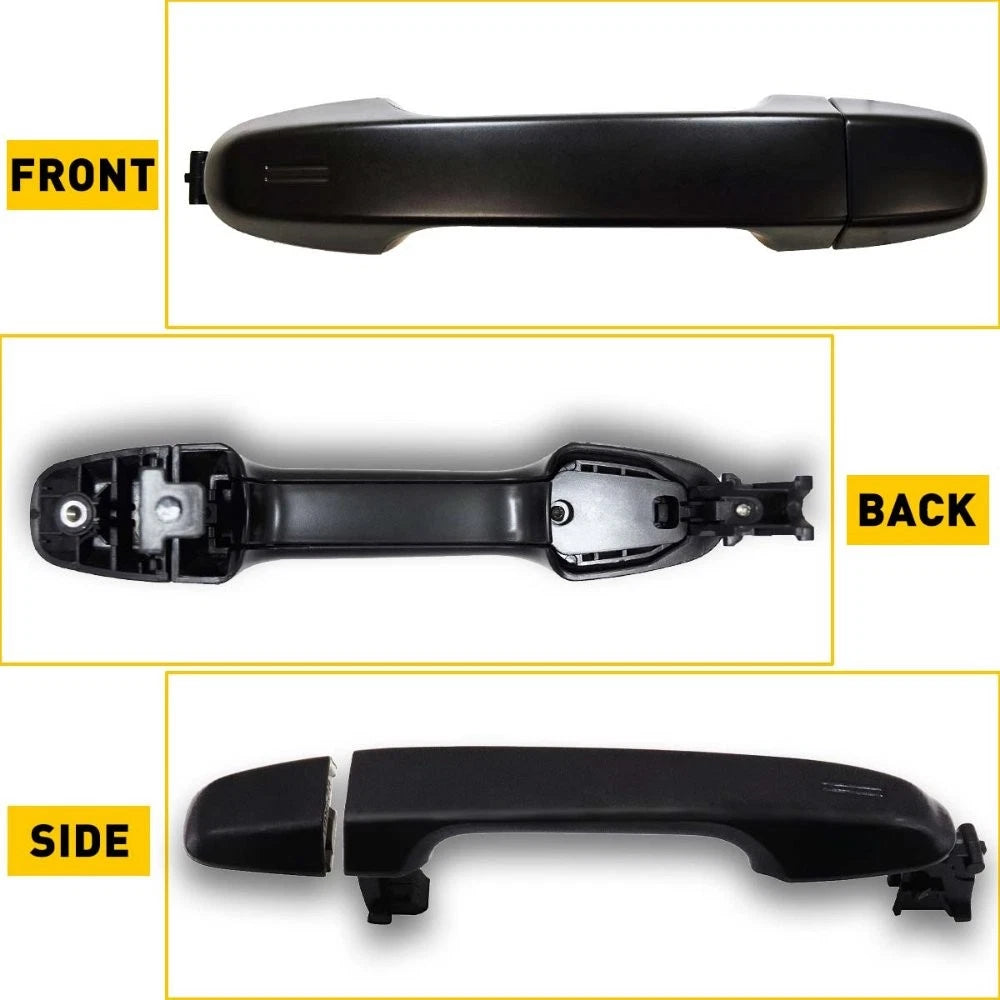Set of 2 Rear Exterior Door Handles for Toyota Camry (2012–2017)