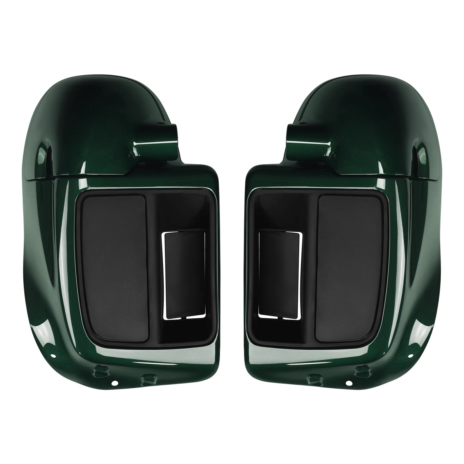Lower Vented Fairings for Harley Touring Road Glide (2014–2025) Deep Jade Pearl