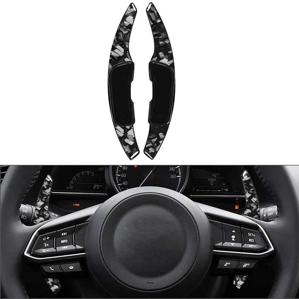 Steering Wheel Shift Paddles for Mazda 3 6 Atenza Axela CX-3 CX-4 CX-5 MX-5 (2003-2023)