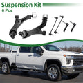 6pcs Front Suspension Control Arm Kit for Chevrolet Equinox (2010–2017) No.524157/524158