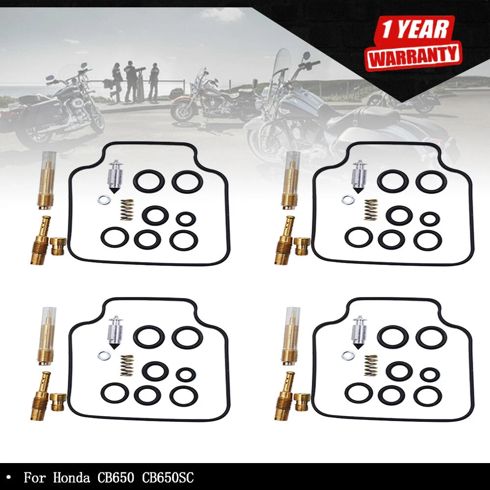 Carburetor Rebuild Kit for Honda CB650 CB650SC Night Hawk (1983â1985)