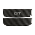 Carbon Fiber Interior Storage Box Trim Cover for Ford Mustang (2015–2019)