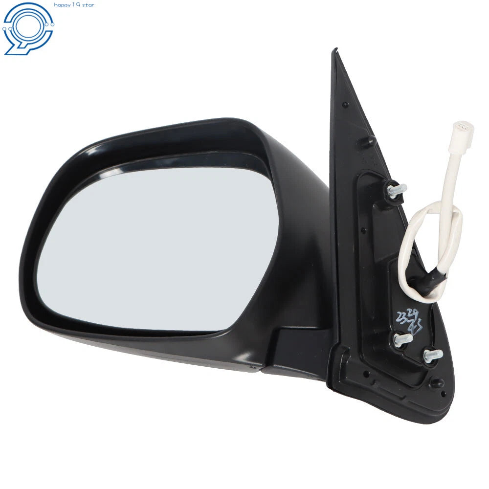 Electric Door Mirror for Toyota Hiace Van (2005–2013) Left Side Black Plastic
