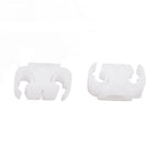 Set of 10 Brake Line Hose Pipe Fasteners with Double Clips for