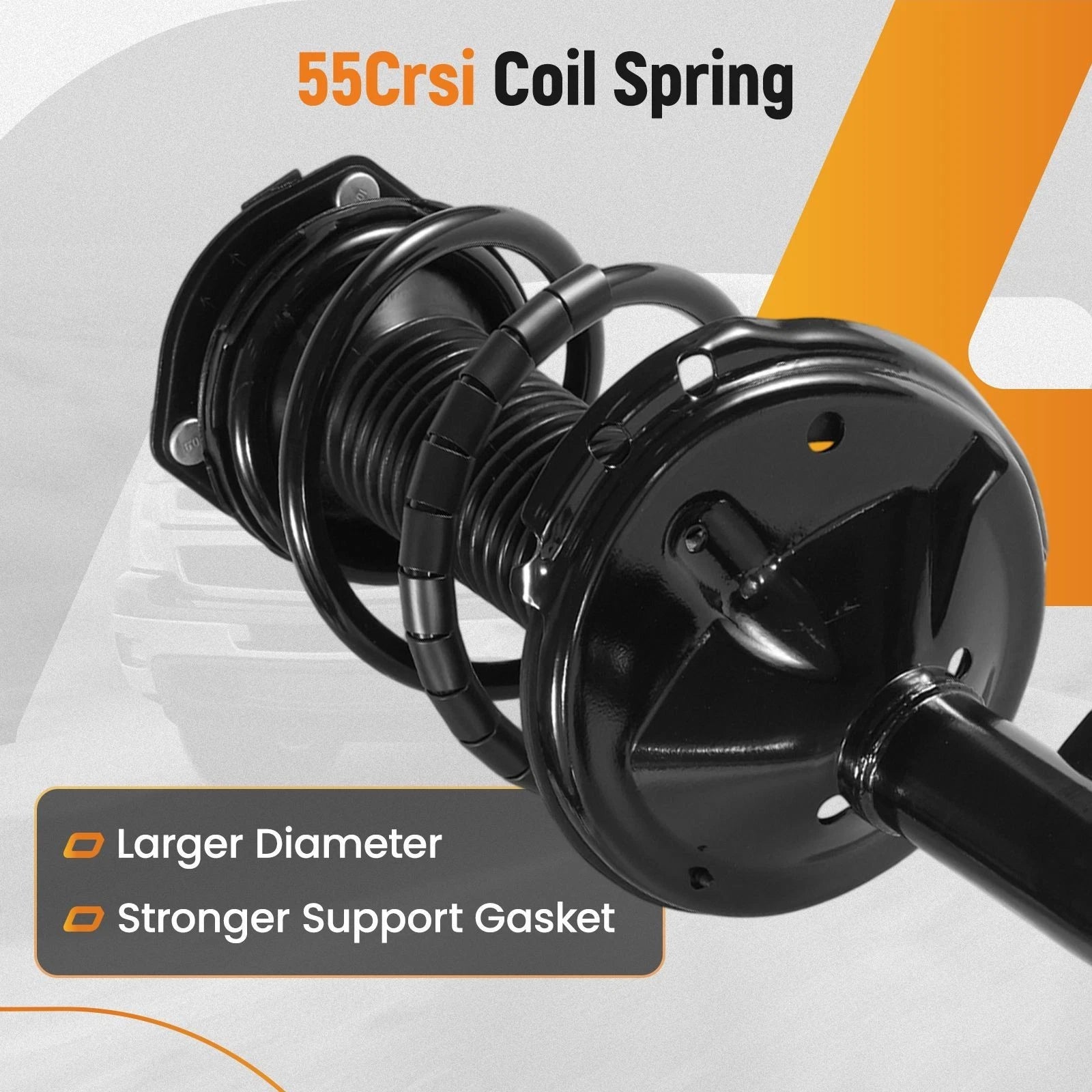Front Struts with Springs Suspension Kit for Toyota Highlander (2004–2007)