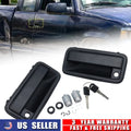 Exterior Front Door Handle w/ Cylinder Lock for Chevrolet C1500 GMC K1500 (1988–1994)