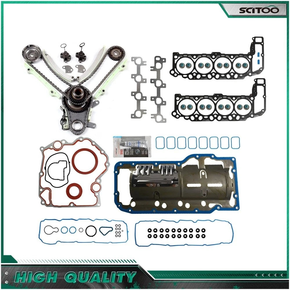 Timing Chain Kit & Head Gasket Set for Jeep Dakota 4.7L (2004–2007)