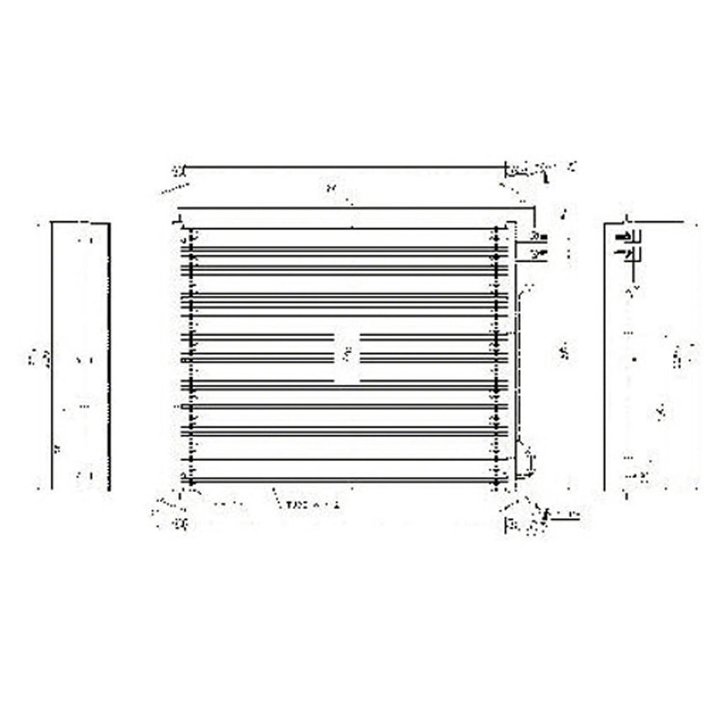 Replacement A/C Condenser For 2015-2016 Ford Van E350 Super Duty