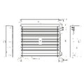 Replacement A/C Condenser For 2015-2016 Ford Van E350 Super Duty