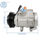 AC Compressor + Clutch for Ford F-150 F-250 F-350 Expedition (1997–2003) 140326