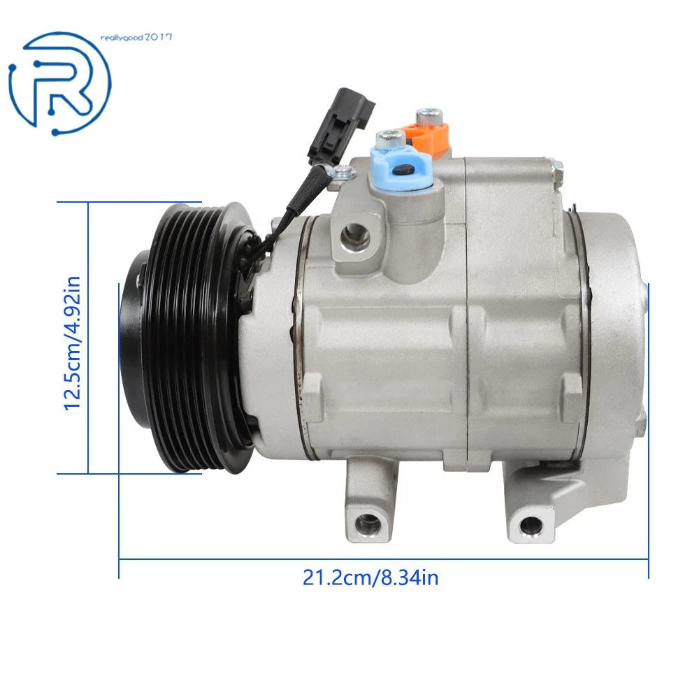AC Compressor + Clutch for Ford F-150 F-250 F-350 Expedition (1997–2003) 140326