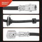 2X Front Brake Hydraulic Hose for Mercedes-Benz ML320 (1998–2003)