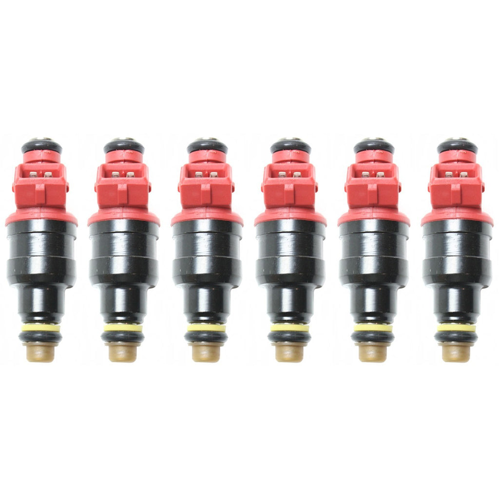 Set of 6 Fuel Injectors for BMW 3 Series, 5 Series (E39, E36, E46)