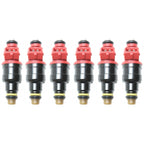 Set of 6 Fuel Injectors for BMW 3 Series, 5 Series (E39, E36, E46)