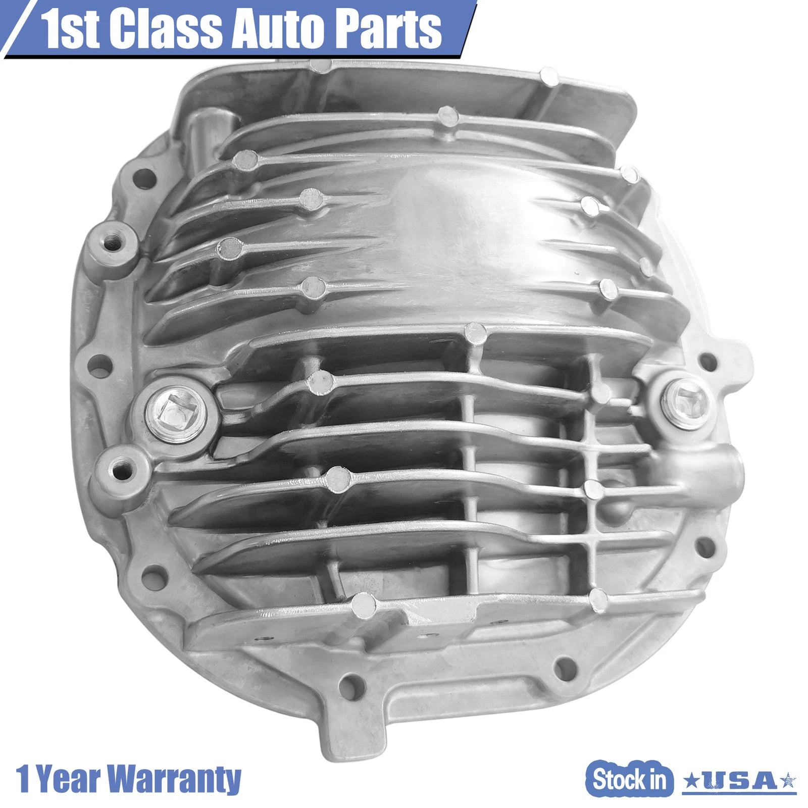 Finned Aluminum Differential Cover for Ford Mustang (1992–2014) 8.8 Rear Axle