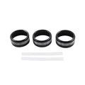 Set of 4 AC Climate Control Knob Ring Covers for Subaru Forester XV Crosstrek WRX (2013–2021)