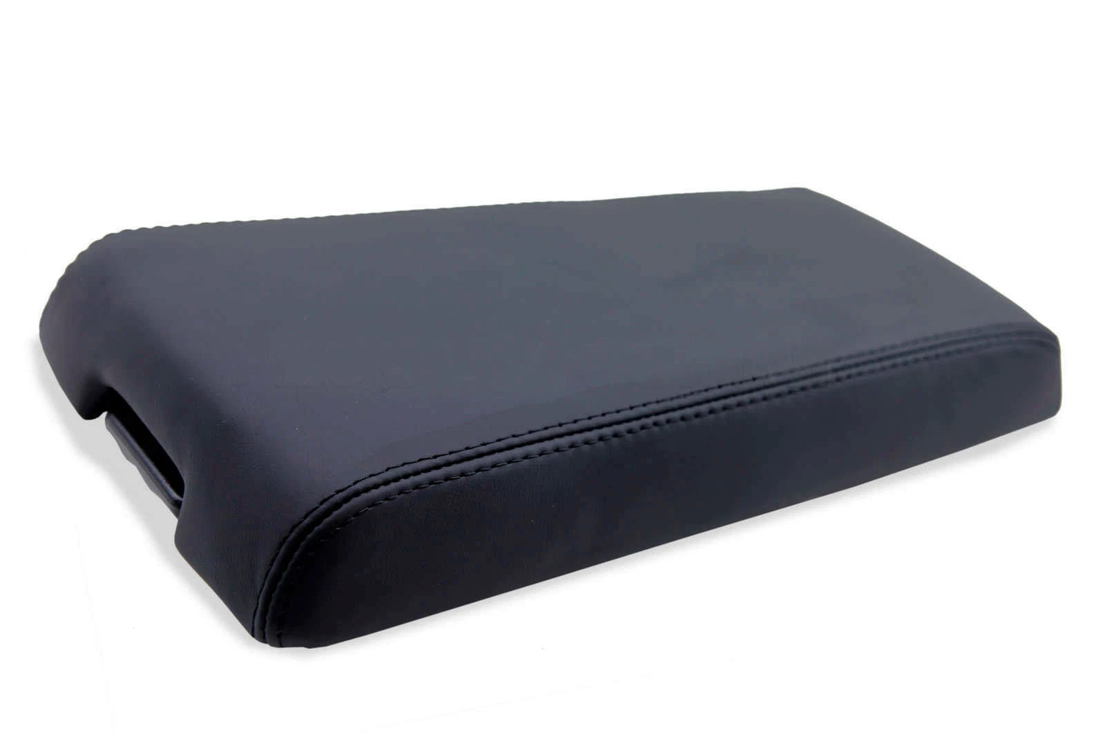 Center Console Armrest Cover for Dodge Nitro (2007–2011) Black Leather