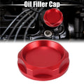 Red Aluminum Alloy Oil Filler Cap for Mitsubishi 
