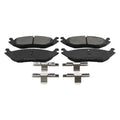 Set of 4 Rear Disc Brake Pads for Chrysler Aspen Dodge Durango Ram 1500 (Bosch BE967H)