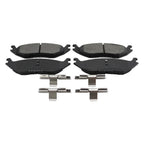 Set of 4 Rear Disc Brake Pads for Chrysler Aspen Dodge Durango Ram 1500 (Bosch BE967H)