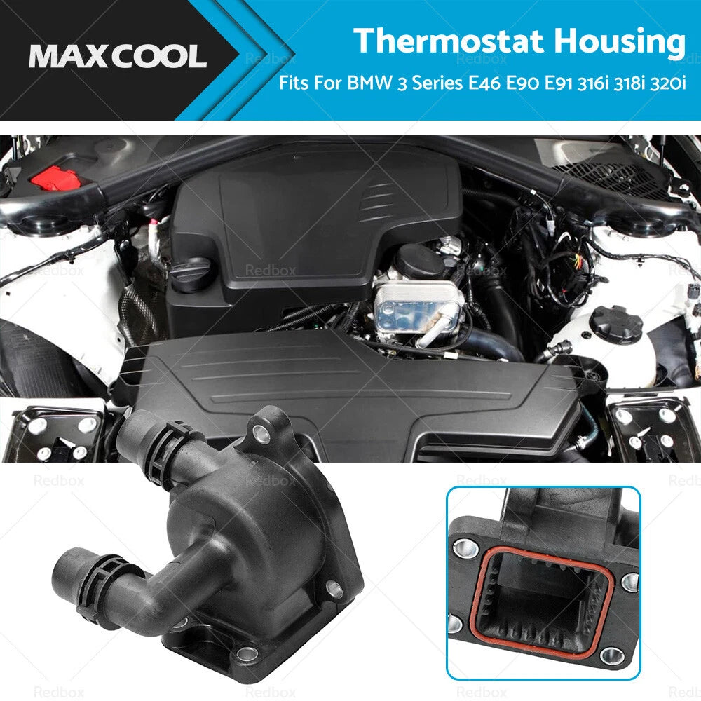 Thermostat Housing for BMW 3 Series E46 E90 E91 (1998–2007)