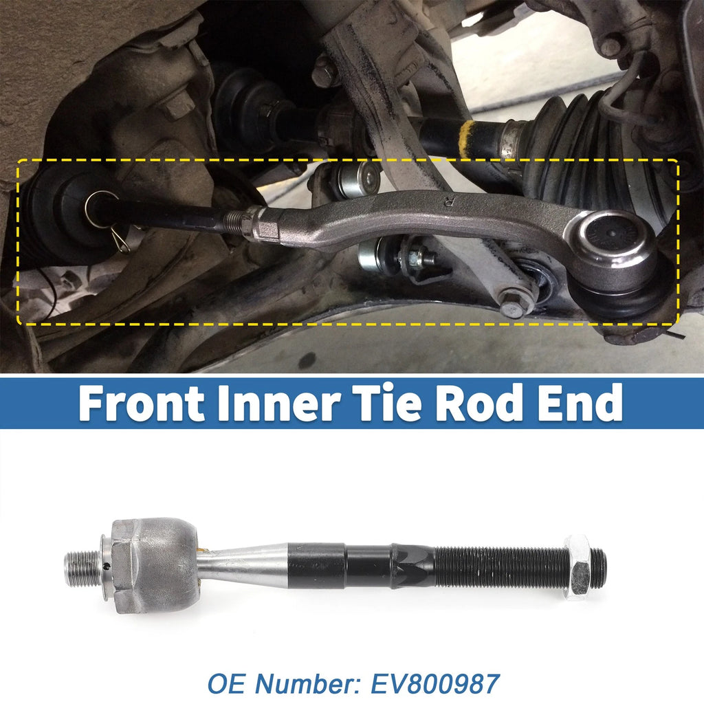2pcs Front Inner Tie Rod End Links for Jeep Grand Cherokee (2011–2015) EV800987