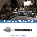 2pcs Front Inner Tie Rod End Links for Jeep Grand Cherokee (2011–2015) EV800987