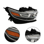 Set of 2 Clear Halogen Headlights for Ford Taurus (2013–2016)