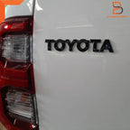 Piano Black Tailgate Emblem for Toyota Hilux Ute Revo (2005-2025)