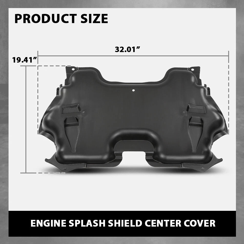 Front Engine Splash Shield for Mercedes-Benz E320 E350 (2003–2009)