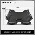 Front Engine Splash Shield for Mercedes-Benz E320 E350 (2003–2009)