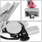 Electric Front Left Window Regulator w/ Motor for Honda CR-V (1997–2001)