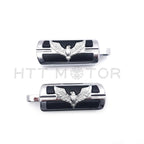 HTTMT Chrome Eagle Foot Peg for Harley Wide Glide, Street Glide, V Rod (Most)