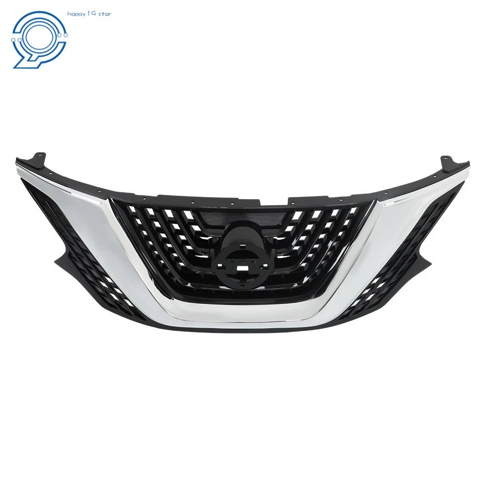 Front Bumper Grille for Nissan Murano (2015-2018) Chrome Black