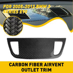 Carbon Fiber Interior Air Vent Outlet Cover for BMW Series 3 E90 E92 (2005–2012)