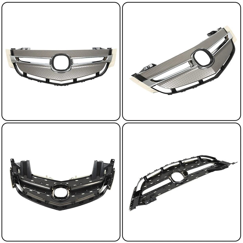 Front Upper Grill Assembly Chrome for Acura MDX (2007–2009)