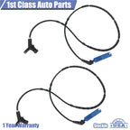 Set of 2 ABS Wheel Speed Sensors for BMW 325i 325Ci 330Ci M3 (2001–2006)