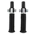 Black Passenger Footpeg Clevis Support Mount for Harley Softail (2000-2006)