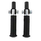 Black Passenger Footpeg Clevis Support Mount for Harley Softail (2000-2006)