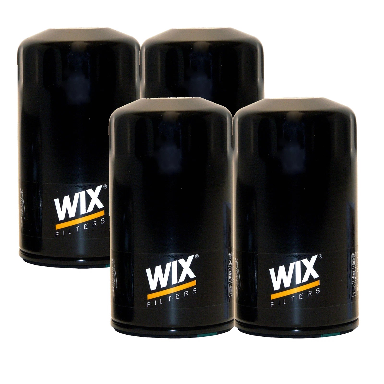 Set of 4 Wix Engine Motor Oil Filters for Buick Cadillac Chevy GMC Pontiac