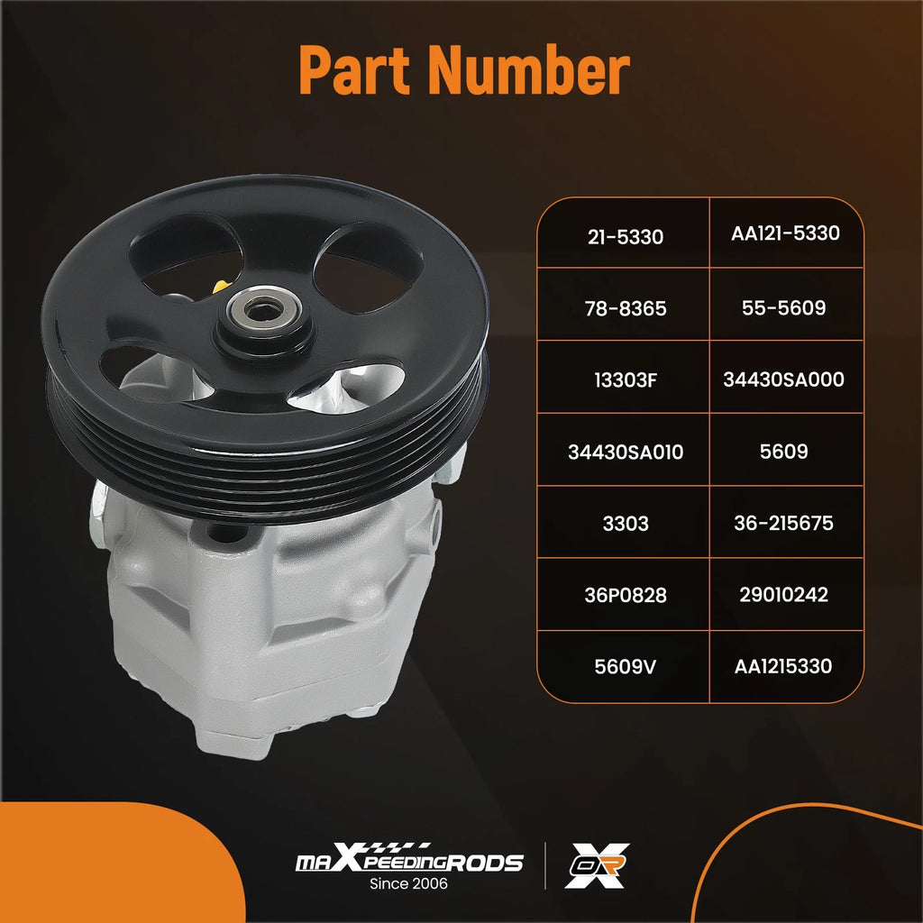 Power Steering Pump for Subaru Forester (2005–2007) 2.5L H4
