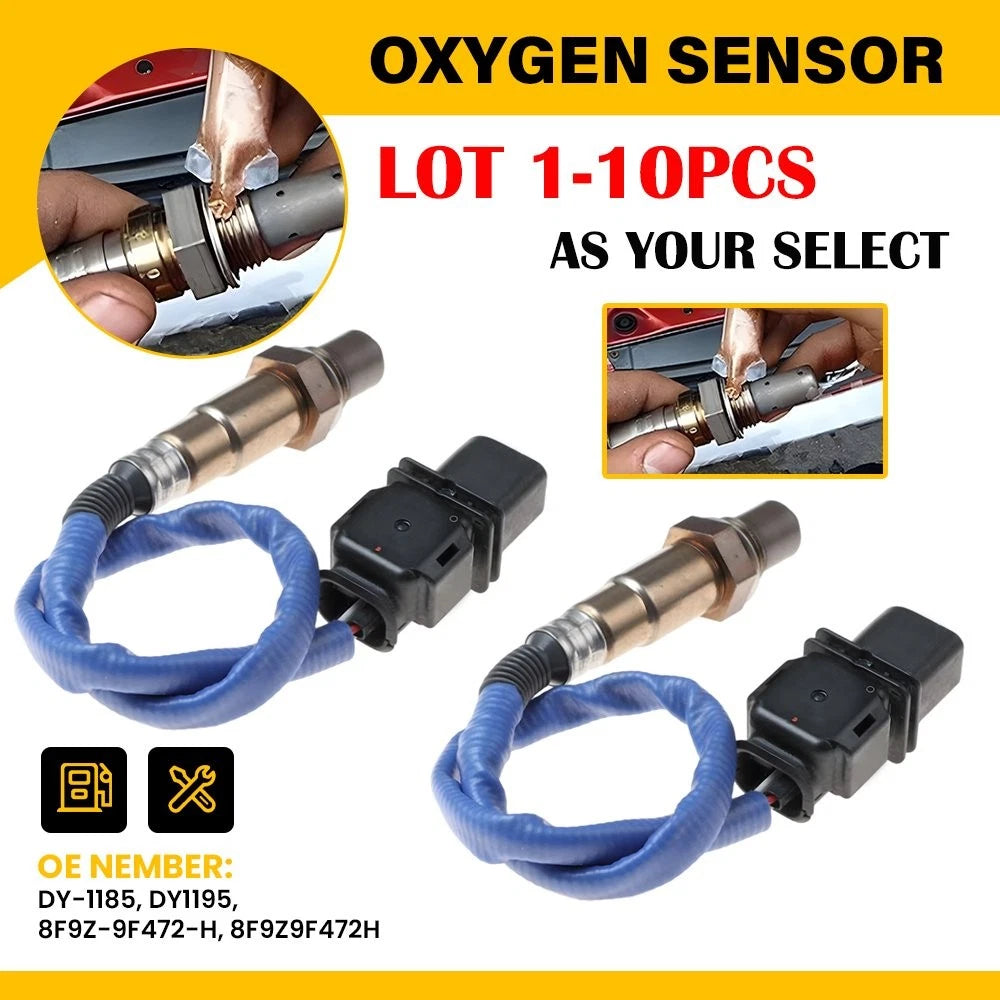 1-10X DY1185 Oxygen Upstream Sensor 5-Wire 8F9Z-9F472-H for Ford Lincoln F-150 (2004–2008)