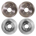 Front and Rear Disc Brake Rotors for Hyundai Tucson (2005–2009)