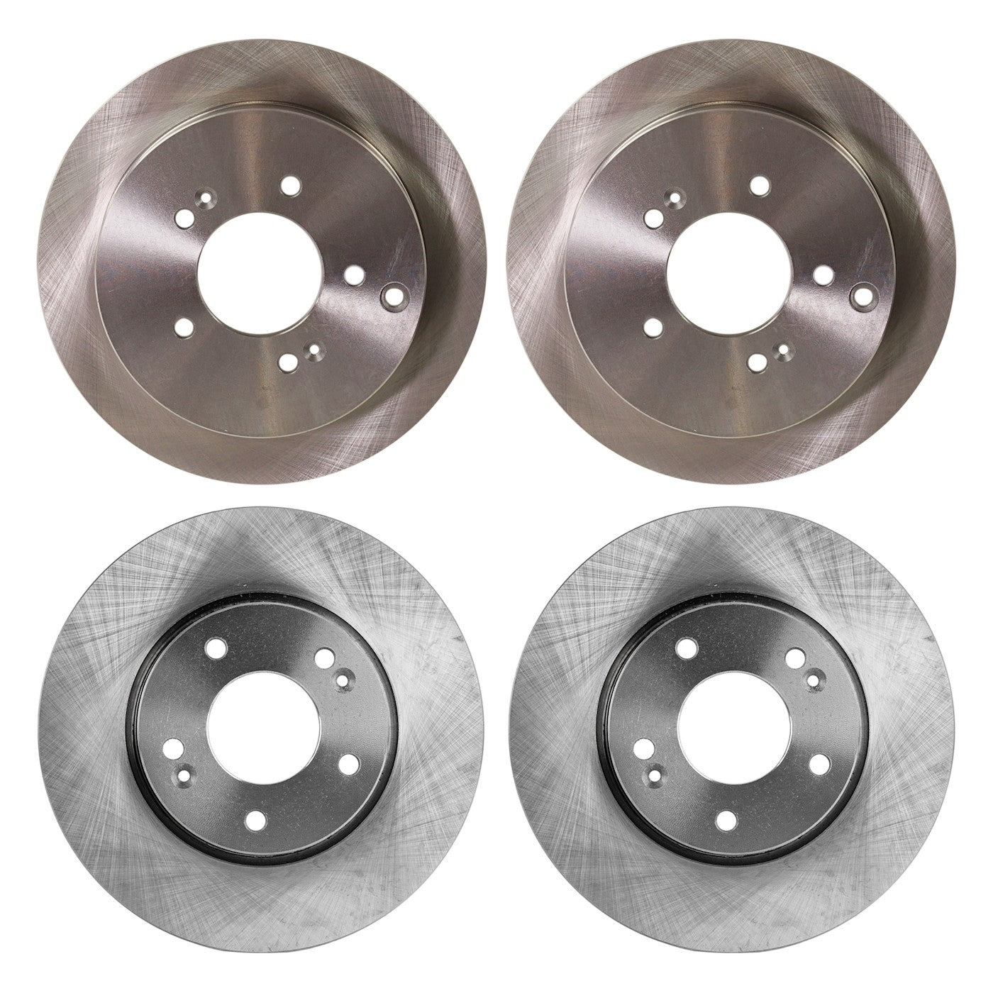 Front and Rear Disc Brake Rotors for Hyundai Tucson (2005–2009)