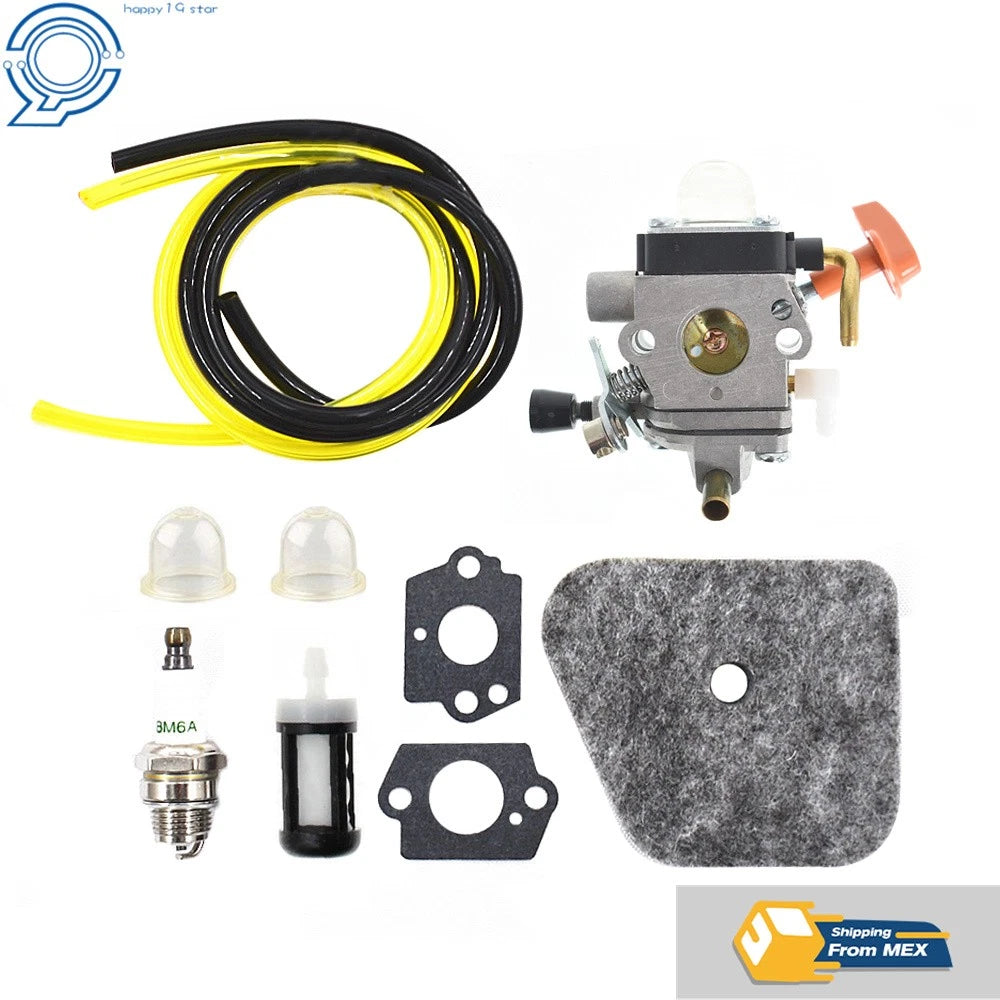 Carburetor Set of 5 for Zama C1Q-S88 C1Q-S110C (FS100R FS110 FR130T FS130 FS87R FS110R)