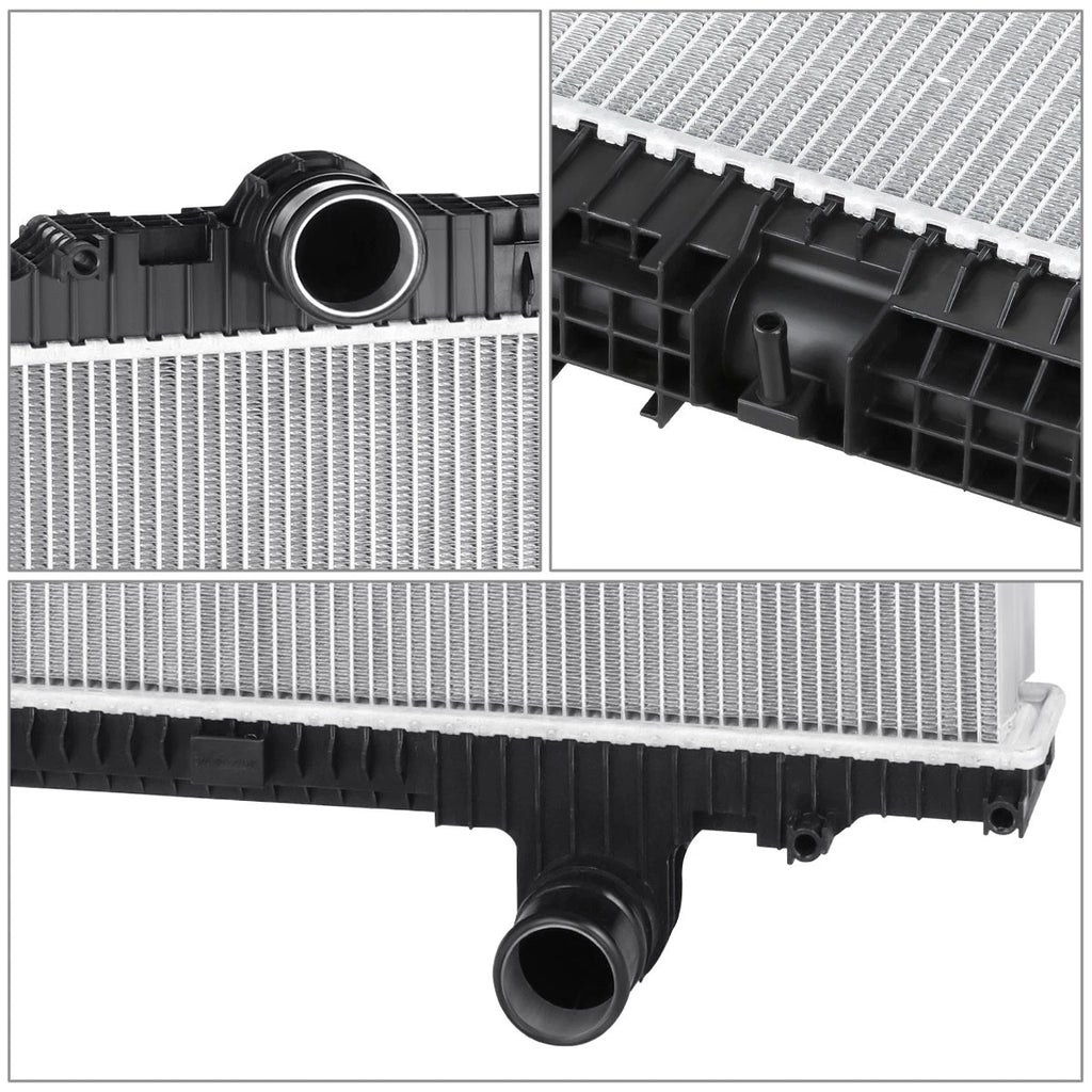 OE Style Aluminum Core 2-Row Cooling Radiator for Kenworth W900/T660/T880 (2008–2015)