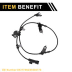 ABS Wheel Speed Sensor No. 84317846 for Chevrolet Silverado 1500 (2020–2024)