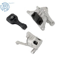 Set of 3 Engine Motor Mounts & Trans Mounts for Honda Civic 2.0L (2016–2019)